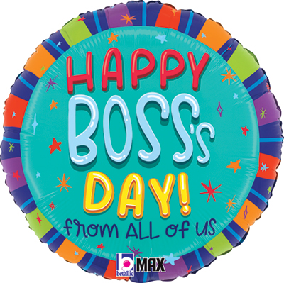 Std Boss's Day From All of Us Balloon