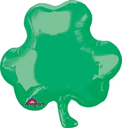 18 Inch St Pat Shamrock Balloon