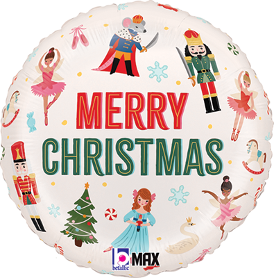 Std. Christmas Nutcracker Ballet Balloon