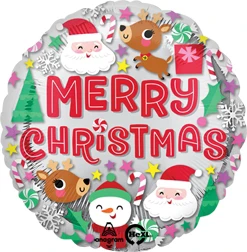 Std Christmas Buddies Balloon