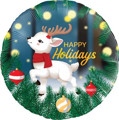 Std Happy Holidays Baby Deer