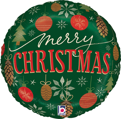 Std Christmas Cozy Ornaments Balloon