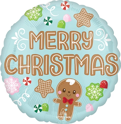 Std Christmas Baking Spirits Bright Balloon