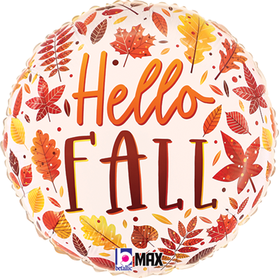 Std. Fall Leaves Balloon
