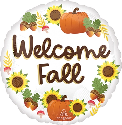 Std Welcome Fall Balloon