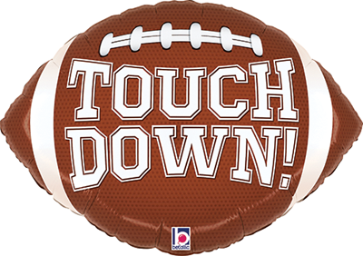 18 Inch Touch Down Football Balloon