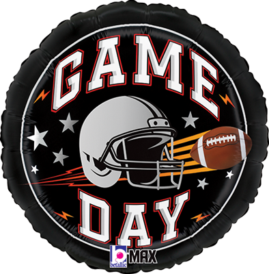 Std. Football Game Day Stars Balloon