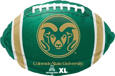 18"  Colorado State University Football Balloon
