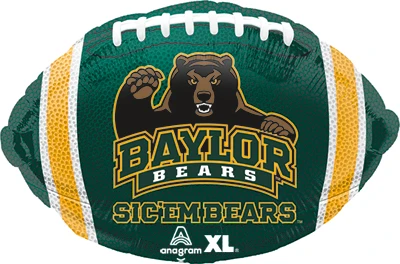 18"  Baylor Bears Football Balloon