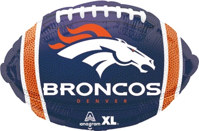 18 Inch NFLDenver  Broncos Football Balloon
