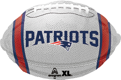 18 Inch NFL Patriots Football Std Shape Balloon