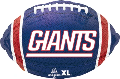 18 Inch NFL New York Giants Football Balloon