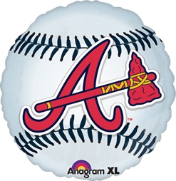 Std MLB Atlanta Braves Balloons