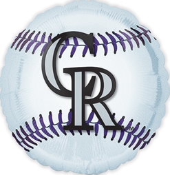 Std MLB Colorado Rockies Balloon