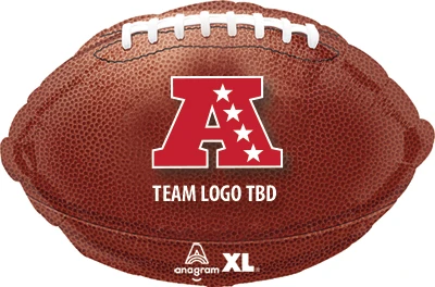 18"  AFC Championship Team Football Balloon - Pre Order