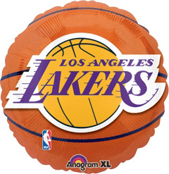 Std NBA Los Angeles Lakers Balloons