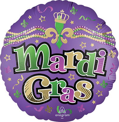 Std Mardi Gras Satin Majestic