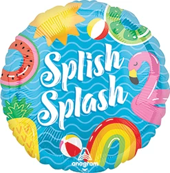 Std Pool Party Splish Splash Balloon
