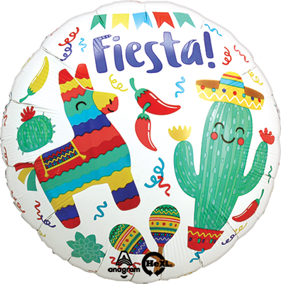 Standard Fiesta Party Balloon