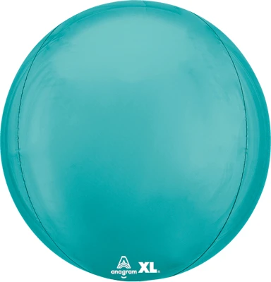 16 Inch Orbz Vibrant Blue Balloon
