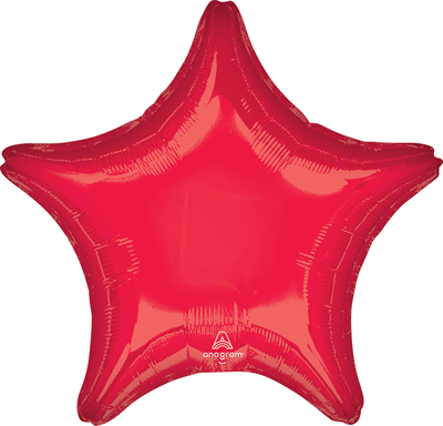36 Inch Jumbo Red Star Balloon - Balloons.com