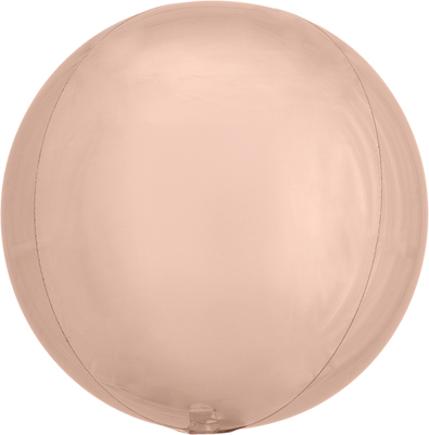 16 Inch Rose Gold Orbz Balloon