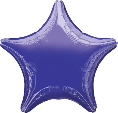 19 Inch Purple Star Balloon