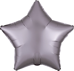 Std Greige Satin Luxe Star Balloon