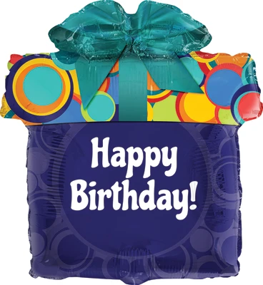 28" Birthday Retro Gift Balloon