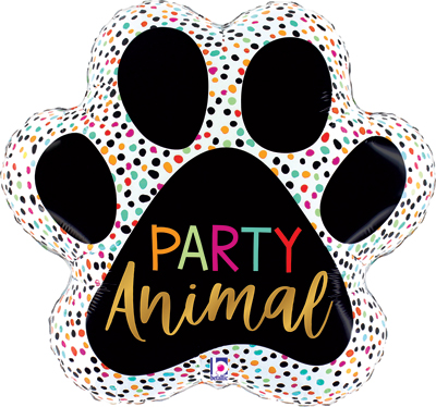 31 Inch Party Animal Paw Balloon