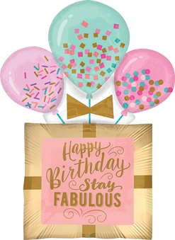 32 Inch Birthday Fabulous Gift Balloon