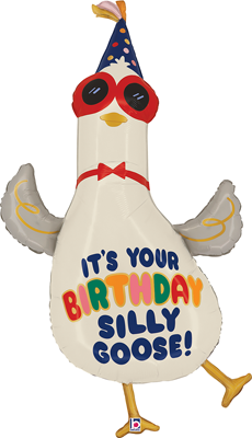 42" Birthday Silly Goose Balloon