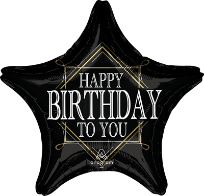28" Helium Savers&trade; Jumbo Birthday Prime of Life Balloon