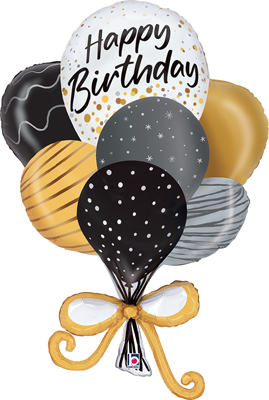 38" Birthday Satin Party Balloons