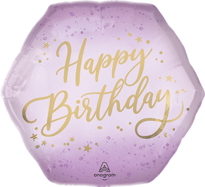 23" Birthday Lavender Luxe Balloon