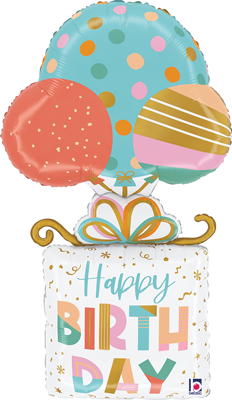 36" Birthday Celebration Gift Balloon
