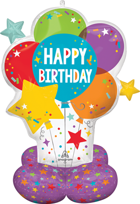 35" X 44" AirLoonz&reg; Balloons on Balloons