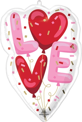 26" Love is in the Air Balloon