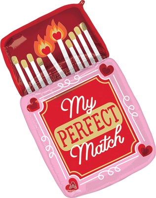 25" Love Perfect Match Balloon