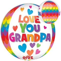 16" Orbz Grandpa Balloon
