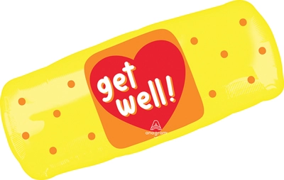 29" Get Well Bandage Balloon