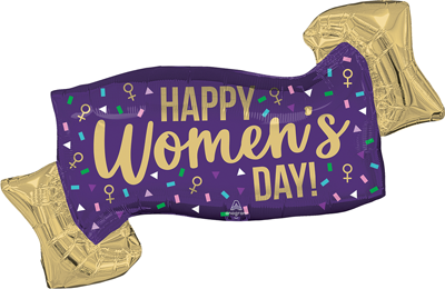39" Womens Day Radiant Banner
