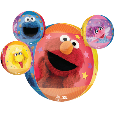 16 Inch Orbz Sesame Street Balloon
