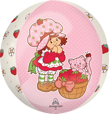 16"  Orbz&trade; Strawberry Shortcake Balloon