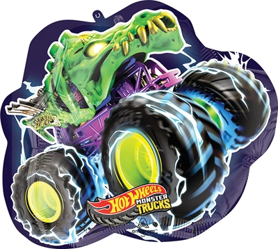 23" Hot Wheels Monster Trucks Balloon