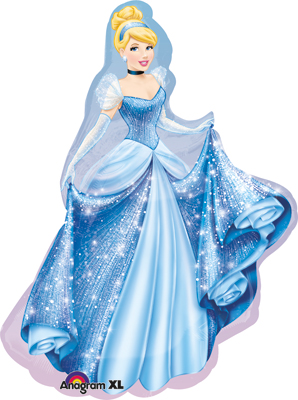 33 Inch Disney Princess Cinderella Balloon