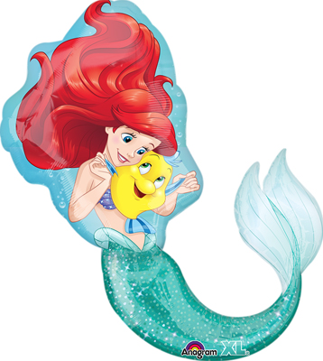 29 Inch Disney Princess Little Mermaid Ariel Balloon
