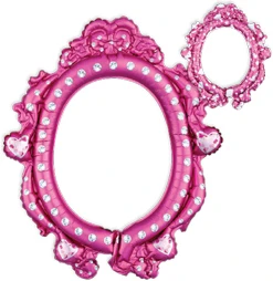 25" Disney Princess Air-Fill Selfie Frame Balloon