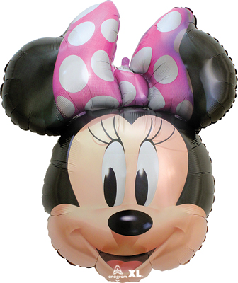 28 Inch Disney Minnie Mouse Head Balloon