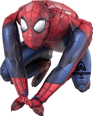 15 Inch Spider Man Air Fill Party Decor Balloon